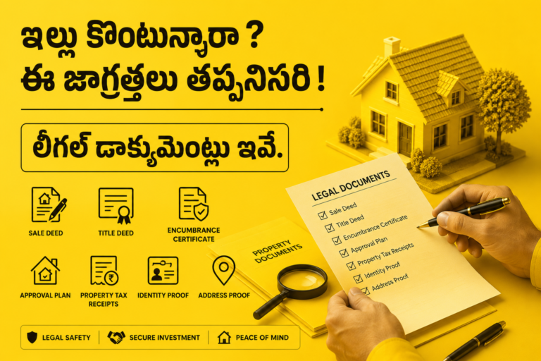ఇల్లు కొంటున్నారా ? telugu needs